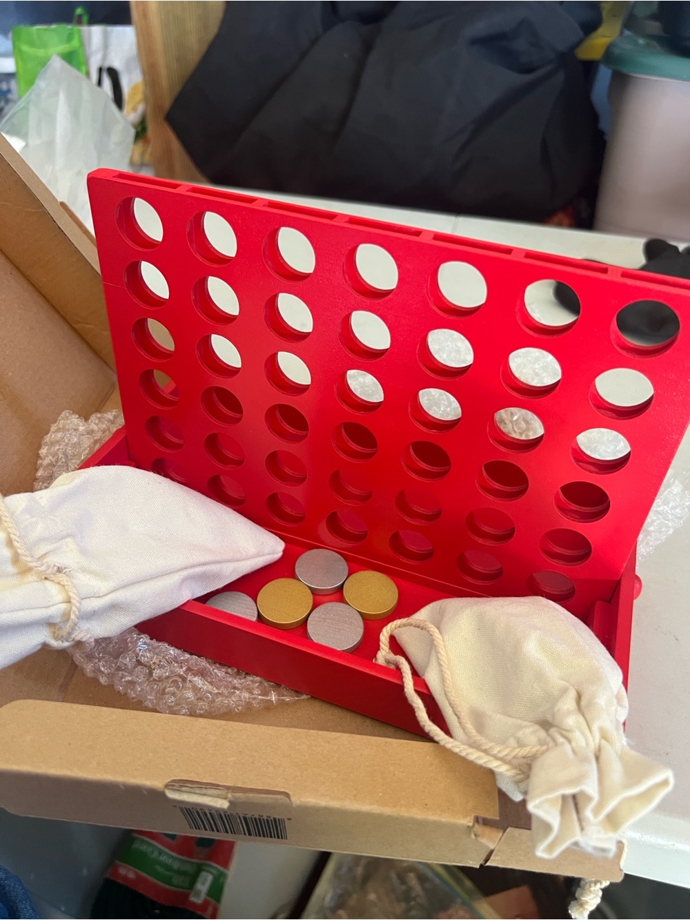 Special edition/holiday travel Connect 4 board